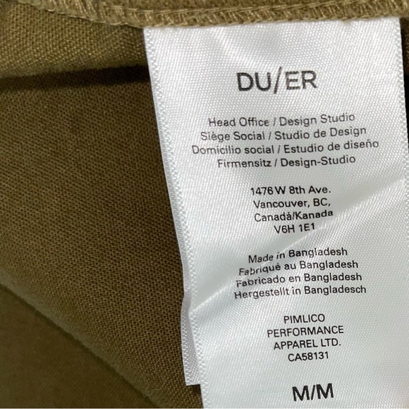 DU/ER Men’s Performance Stretch Button Down - Picture 10 of 14
